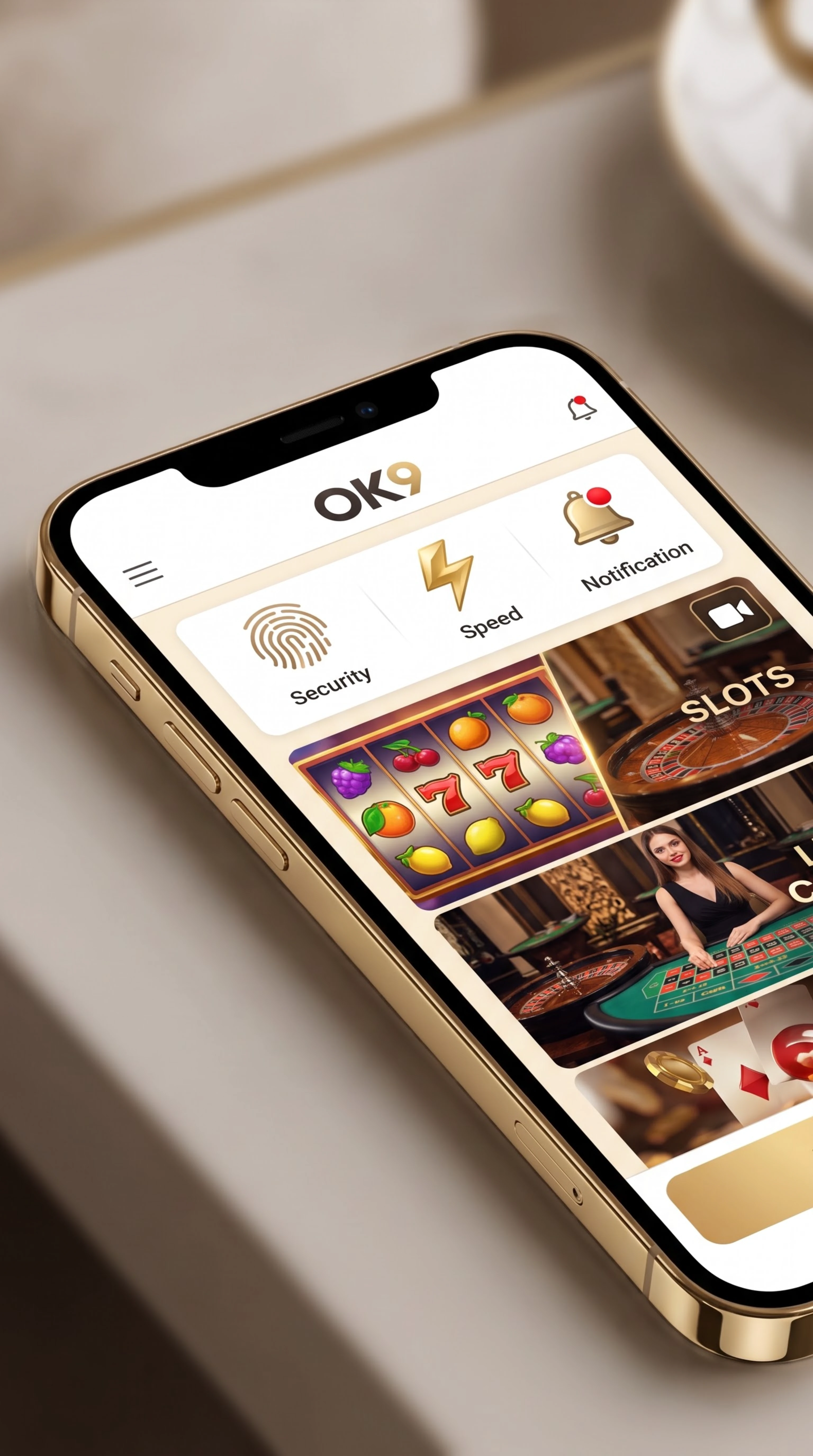 Tính năng App OK9 - Bảo mật, nhanh, tiện lợi