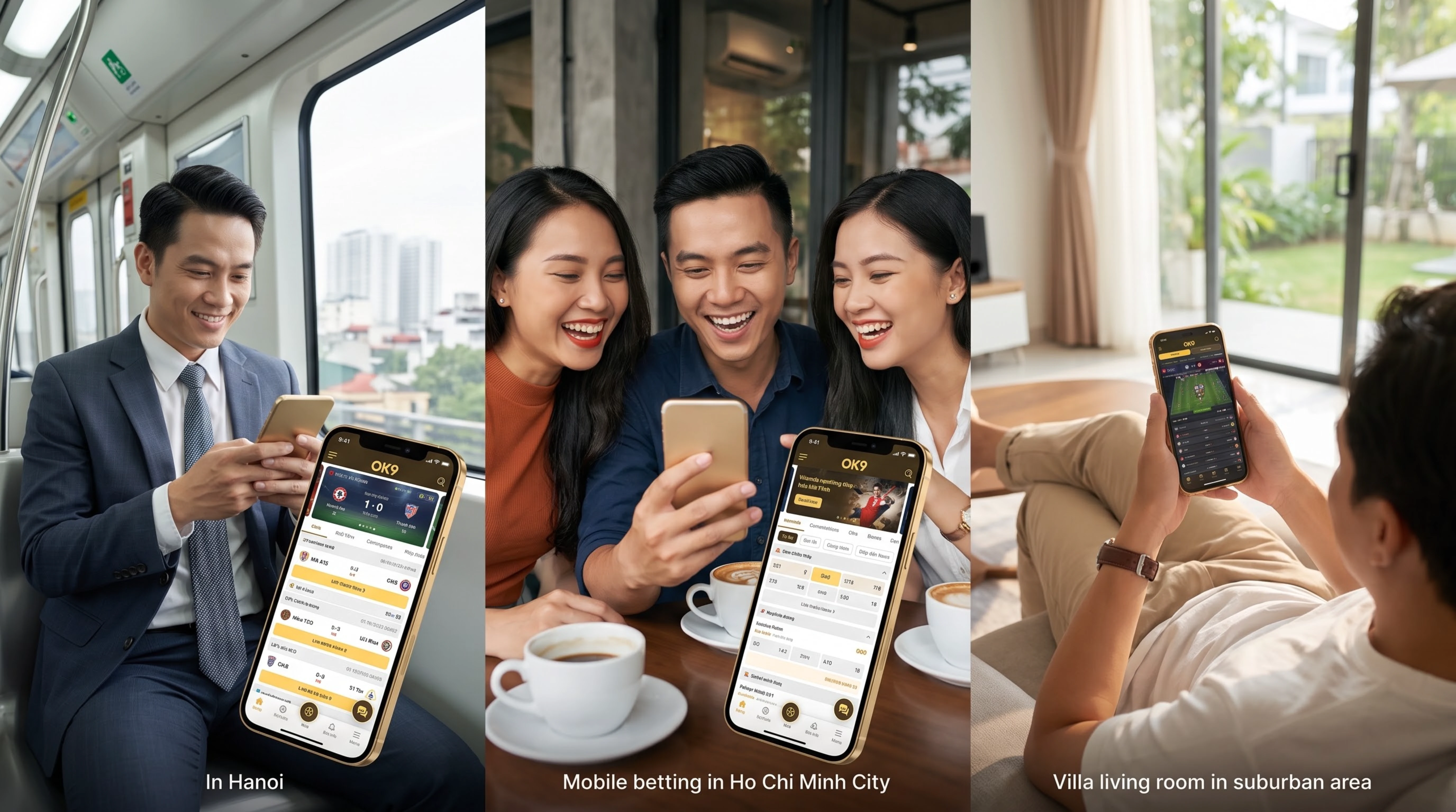 Cá cược mọi lúc mọi nơi với App OK9