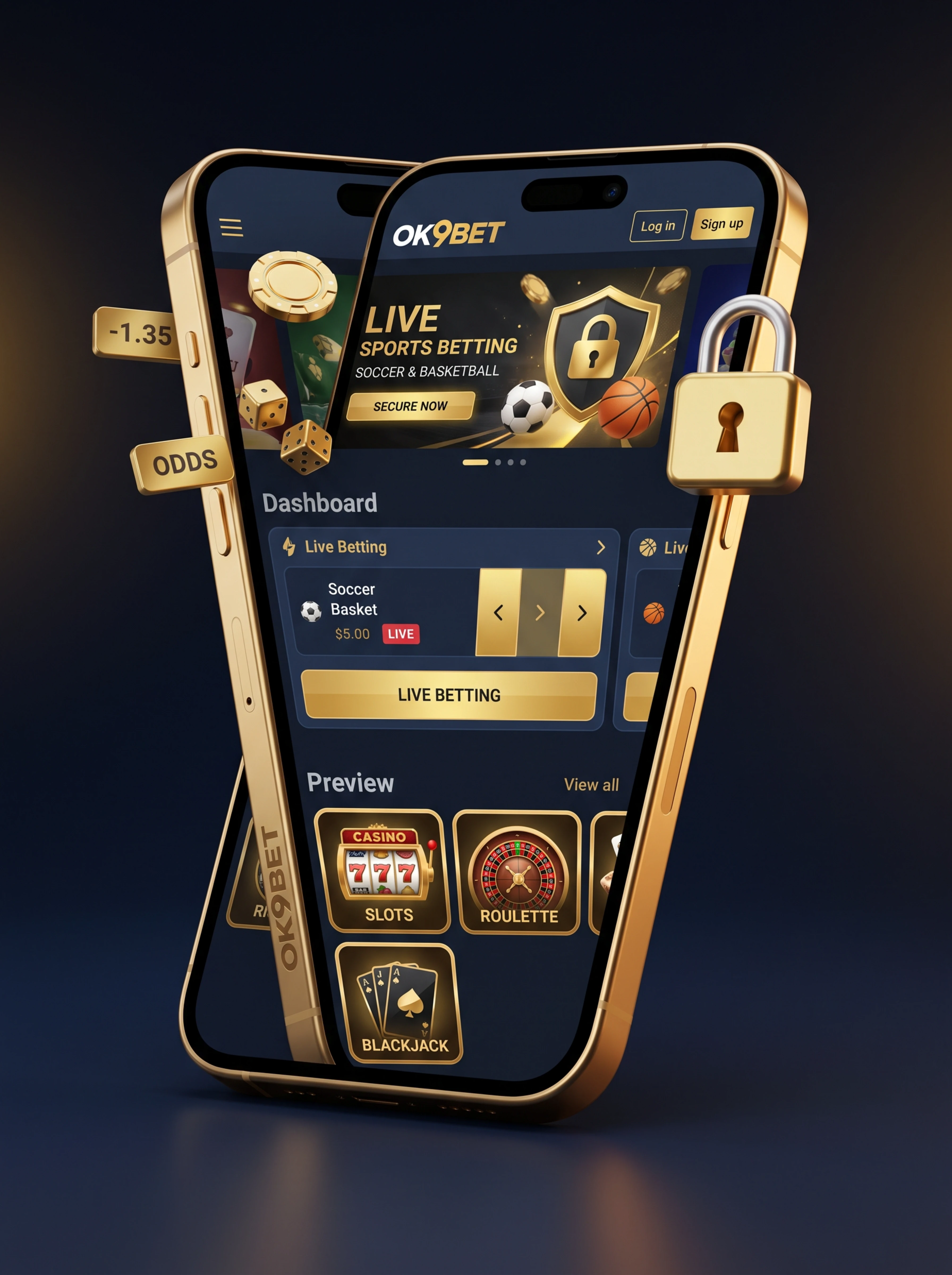 App OK9 mobile - Ứng dụng cá cược trên điện thoại