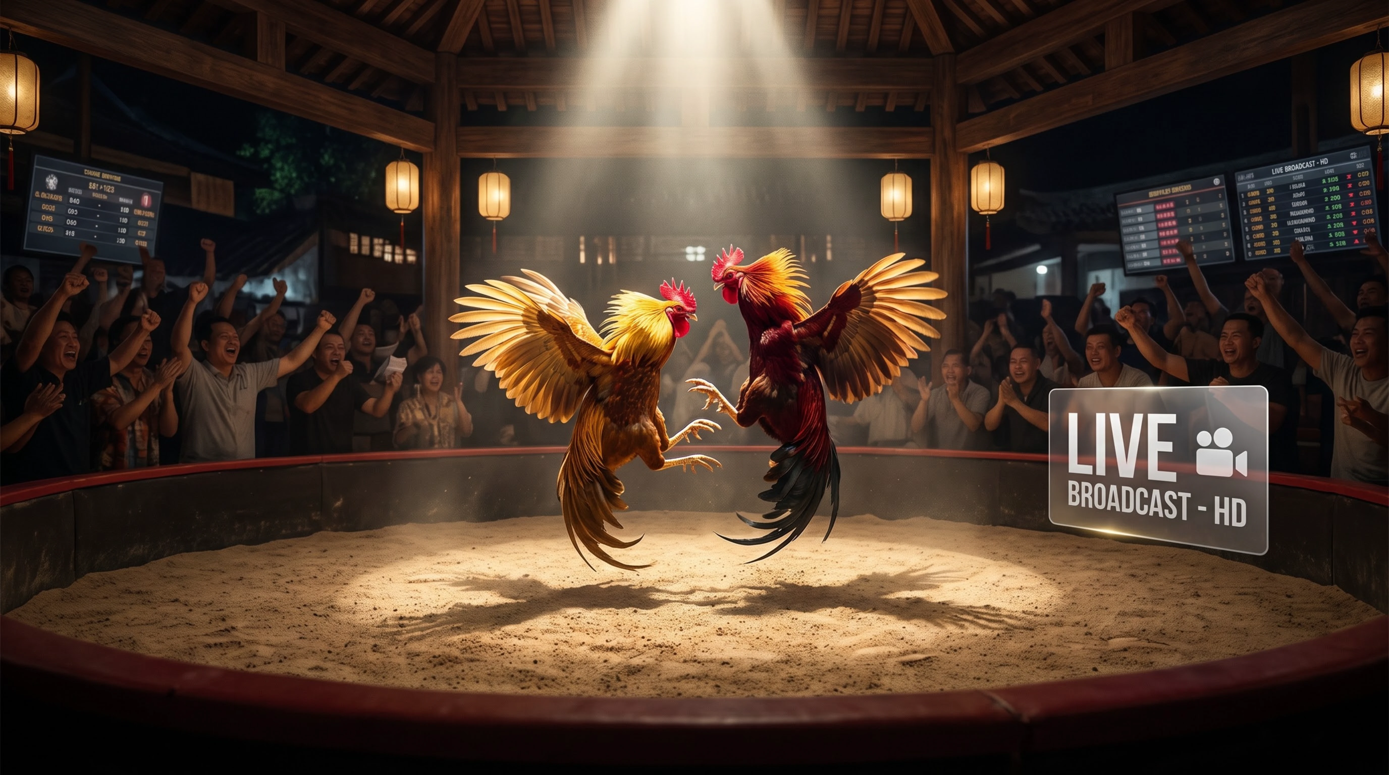 Đá gà trực tuyến - Sv388, Thomo cockfighting arena