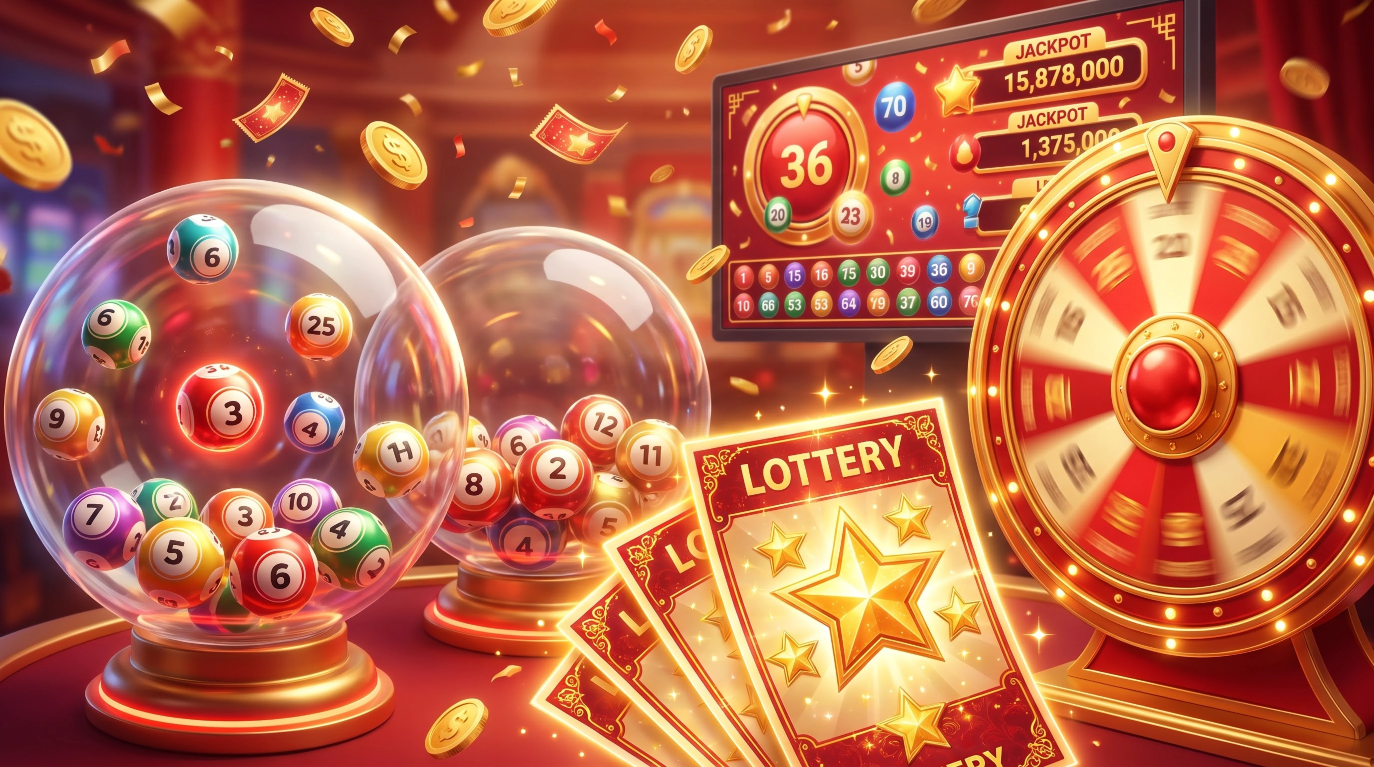 Xổ số siêu tốc - Keno, Number game lottery