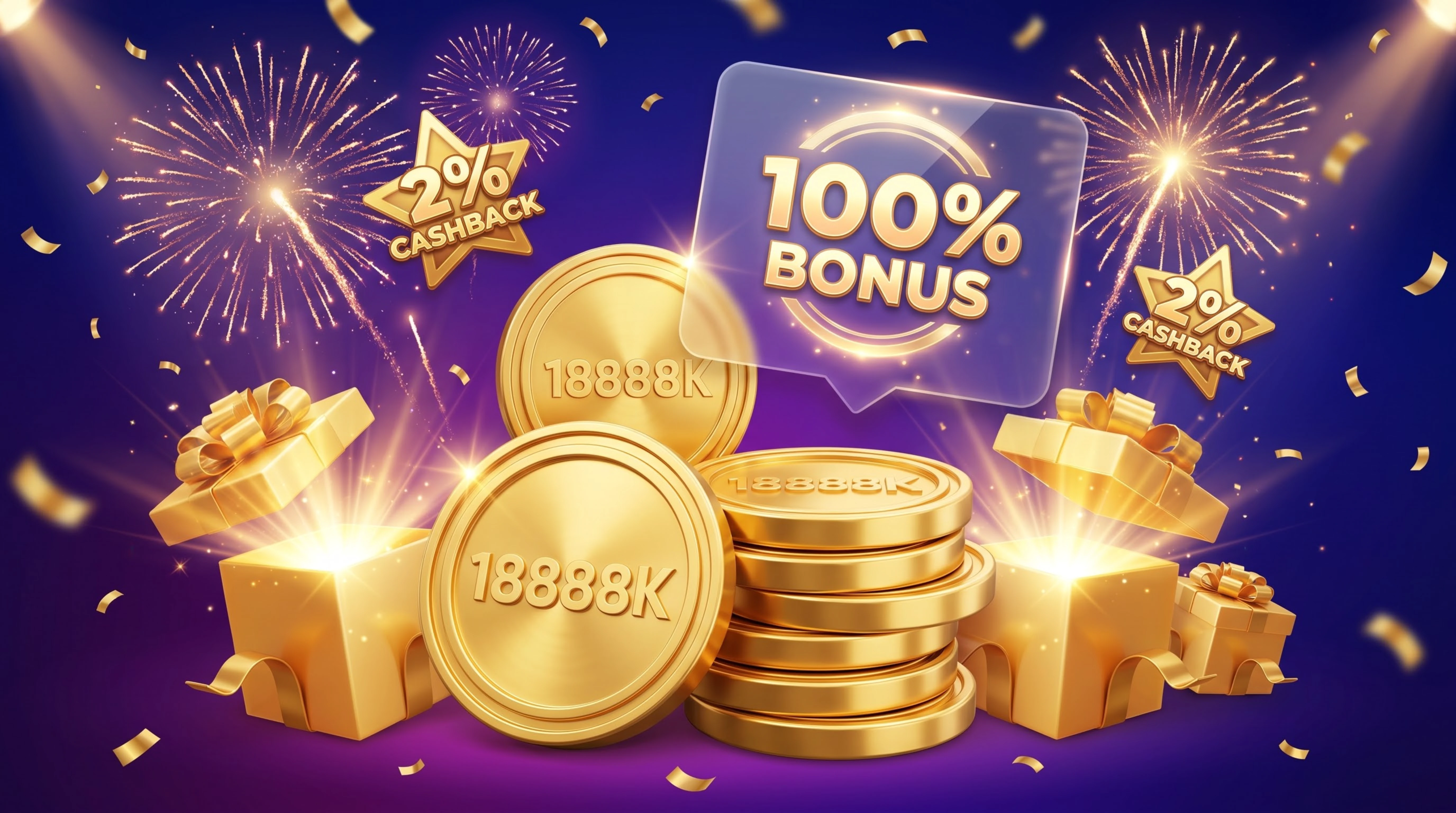 Khuyến mãi đặc biệt OK9BET - Thưởng nạp 100%, Hoàn tiền 2%