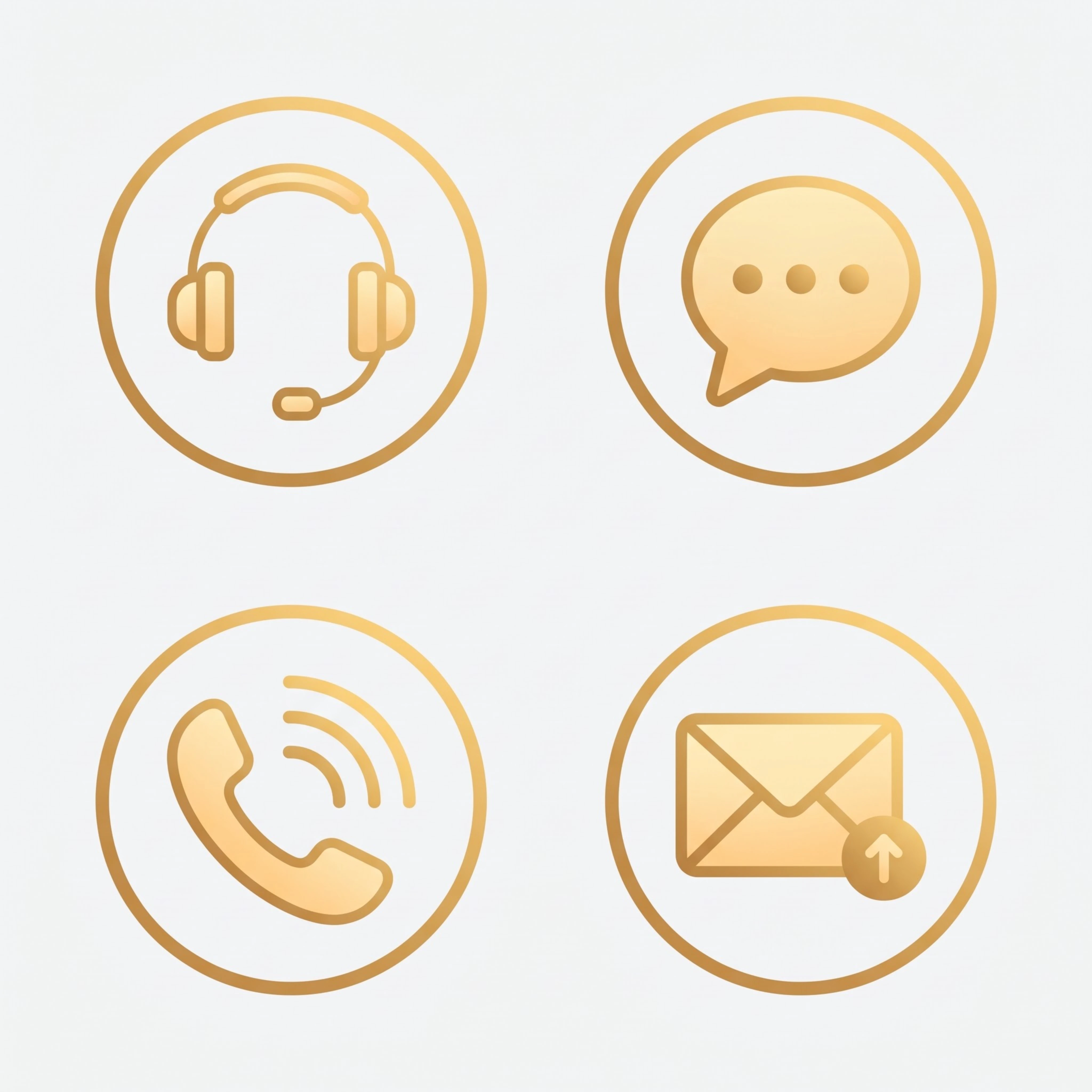 Các kênh hỗ trợ: Live Chat, Hotline, Email, Zalo